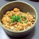 ご飯がすすむ！　鶏皮丼